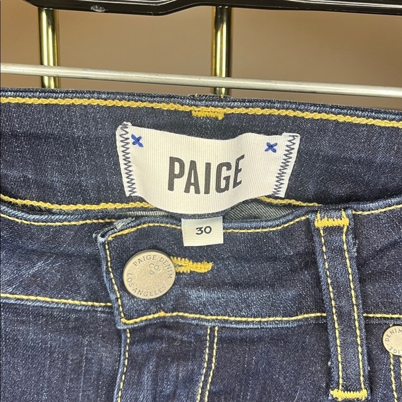 PAIGE Women's Midnight Blue Skyline Skinny Jeans Size 30 NWOT - Picture 2 of 4